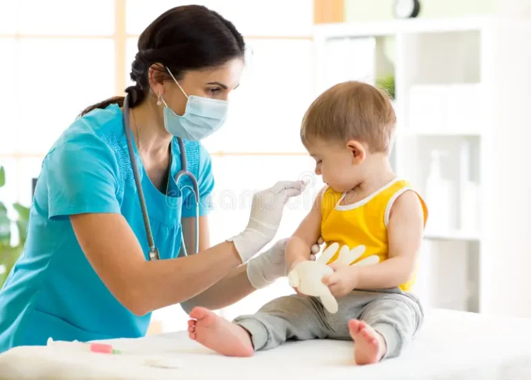 doctor-holds-injection-vaccination-child-pediatric-92961086